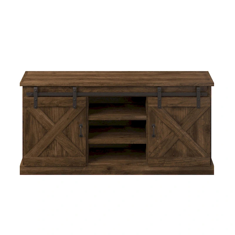 Mobile TV The Gray Barn Sycamore Rise Farmhouse in Legno da 66 pollici