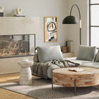 WYNDENHALL Willis Tavolino d'appoggio contemporaneo in legno massello, larghezza 13 pollici e completamente assemblato - 12,6 P x 12,6 L x 17,7 H