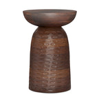 WYNDENHALL Willis Tavolino d'appoggio contemporaneo in legno massello, larghezza 13 pollici e completamente assemblato - 12,6 P x 12,6 L x 17,7 H