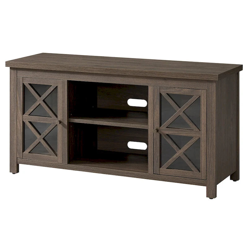 Mobile porta TV moderno stile rustico da 47", per TV fino a 55", 9 colori