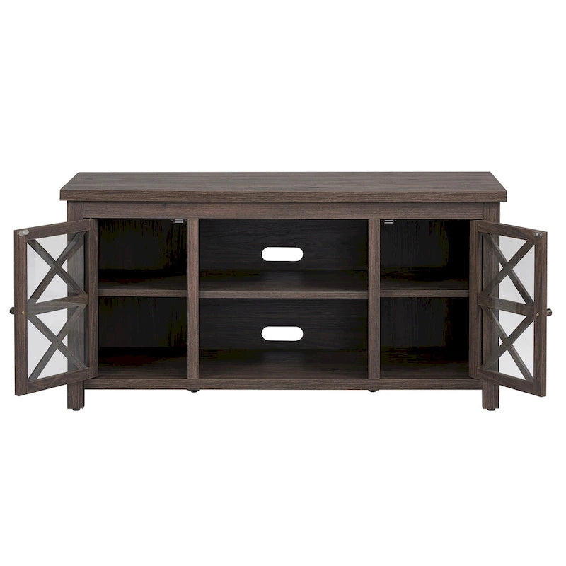 Mobile porta TV moderno stile rustico da 47", per TV fino a 55", 9 colori