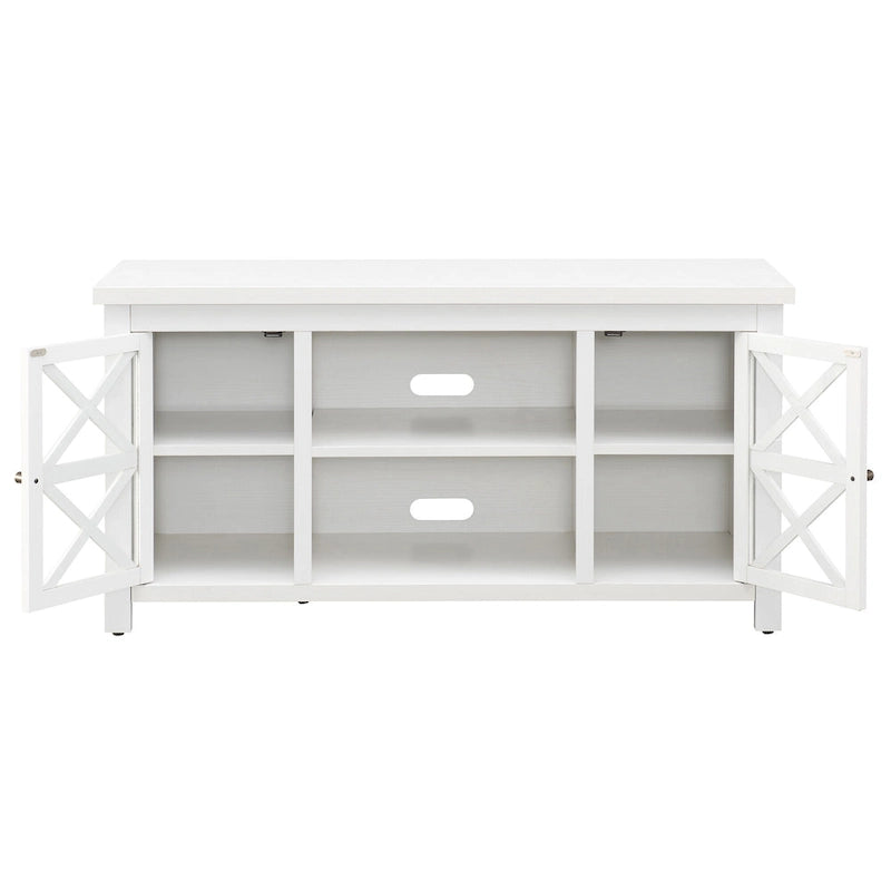 Mobile porta TV moderno stile rustico da 47", per TV fino a 55", 9 colori
