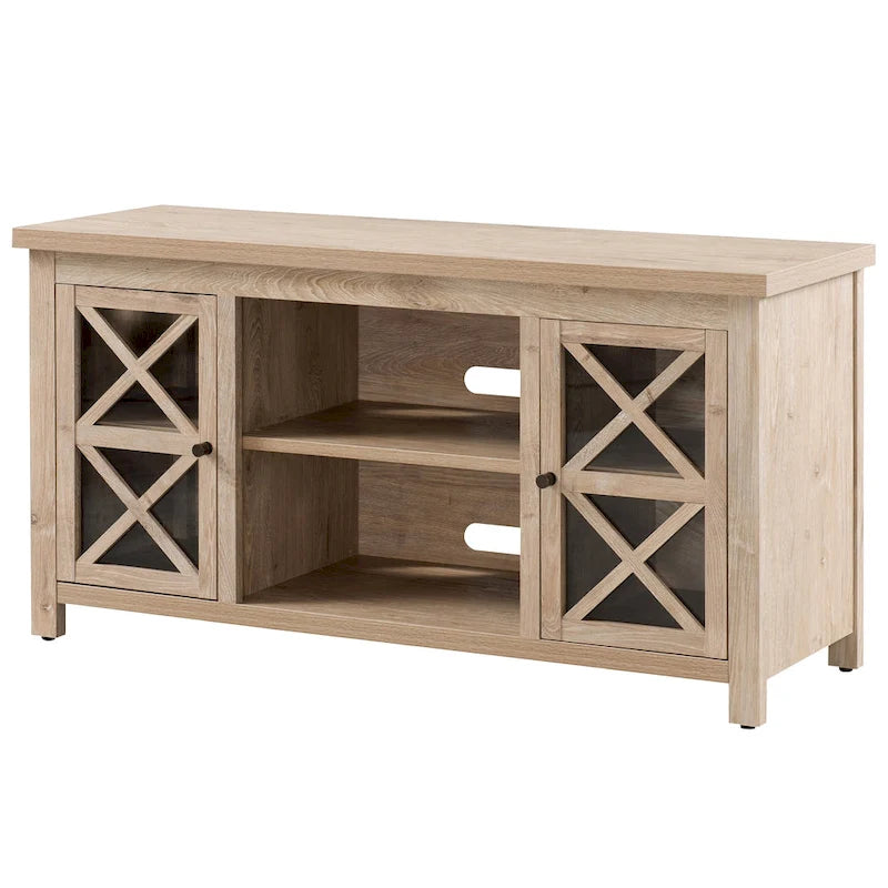 Mobile porta TV moderno stile rustico da 47", per TV fino a 55", 9 colori