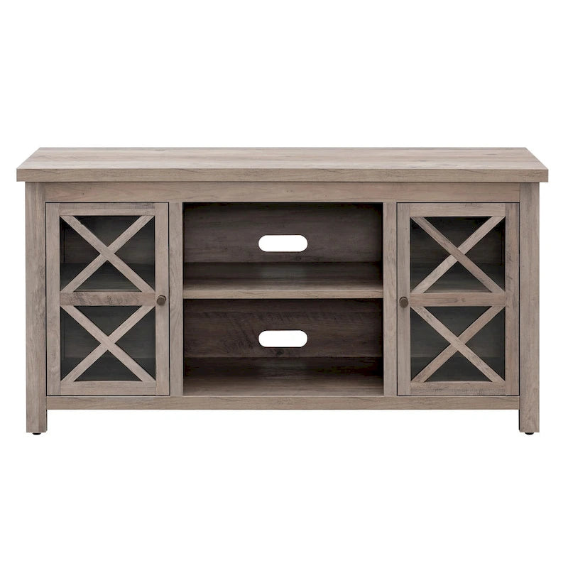 Mobile porta TV moderno stile rustico da 47", per TV fino a 55", 9 colori