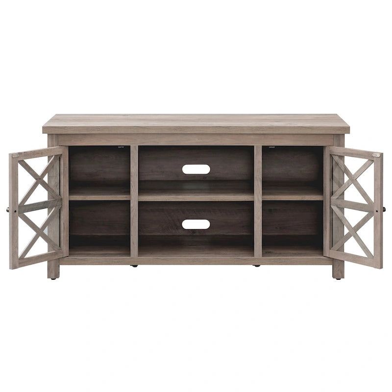 Mobile porta TV moderno stile rustico da 47", per TV fino a 55", 9 colori