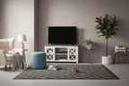 Mobile porta TV moderno stile rustico da 47", per TV fino a 55", 9 colori