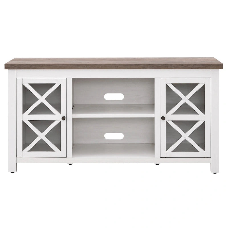 Mobile porta TV moderno stile rustico da 47", per TV fino a 55", 9 colori