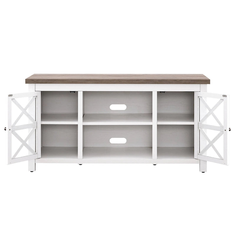 Mobile porta TV moderno stile rustico da 47", per TV fino a 55", 9 colori