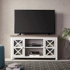 Mobile porta TV moderno stile rustico da 47", per TV fino a 55", 9 colori