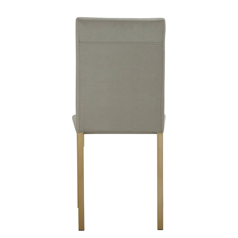 Set da pranzo Darcy con piano effetto marmo e dettagli dorati di iNSPIRE Q Bold