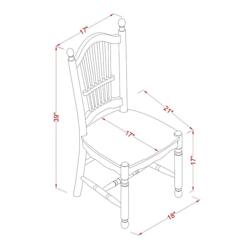 Set da pranzo rettangolare in mogano con prolunga a farfalla – Legno duro asiatico, 5/7/9 pezzi