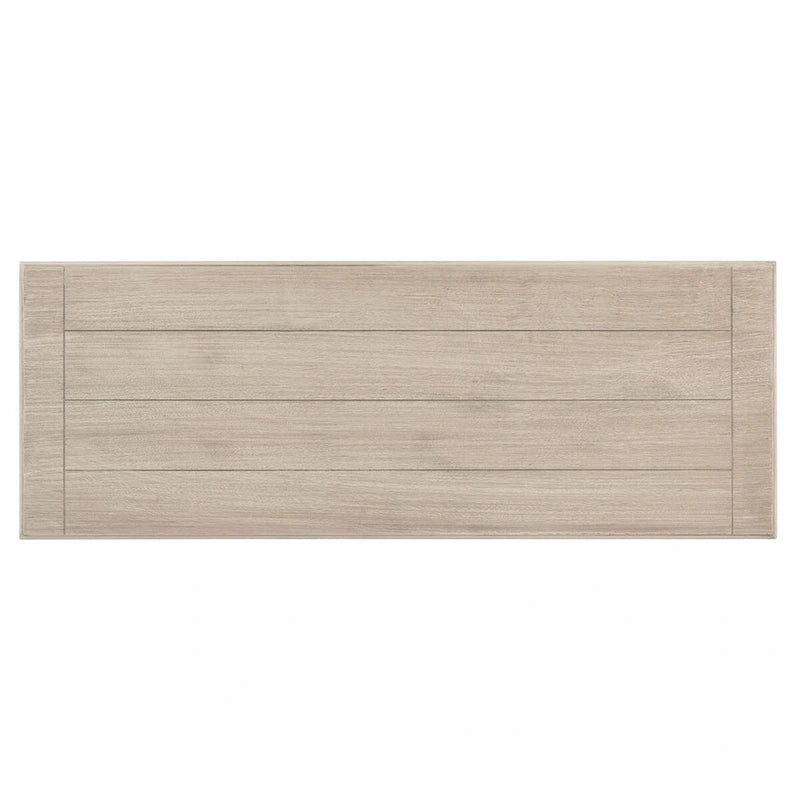 Consolle a 2 cassetti | Greige / Marrone / Nero / Bianco anticato | 35,5"L x 13"P x 29,5"H