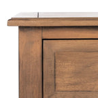 Consolle a 2 cassetti | Greige / Marrone / Nero / Bianco anticato | 35,5"L x 13"P x 29,5"H