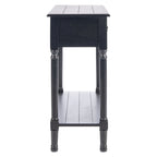 Consolle a 2 cassetti | Greige / Marrone / Nero / Bianco anticato | 35,5"L x 13"P x 29,5"H