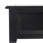 Consolle a 2 cassetti | Greige / Marrone / Nero / Bianco anticato | 35,5"L x 13"P x 29,5"H