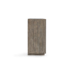 Credenza a 4 ante grigio anticato/bianco anticato, 1 pezzo
